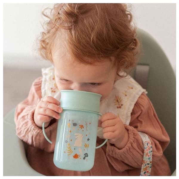Suavinex, Wonderland, Tasse 360° +12 månader - Wonderland Blå - 340ml