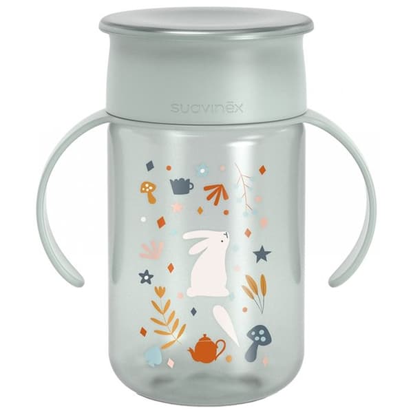 Suavinex, Wonderland, Tasse 360° +12 månader - Wonderland Blå - 340ml