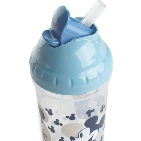Sugtasse - THERMOBABY - 295 ml - Läckageskydd - Klämma - Mickey Cool