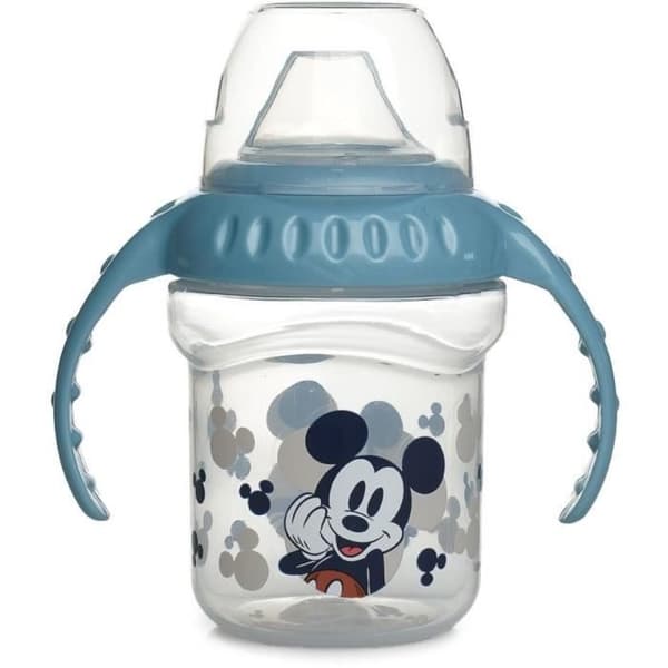 Mugg med handtag - THERMOBABY - Sippy 250 ml - Silikonpip - Läckagesäker - Mickey Cool