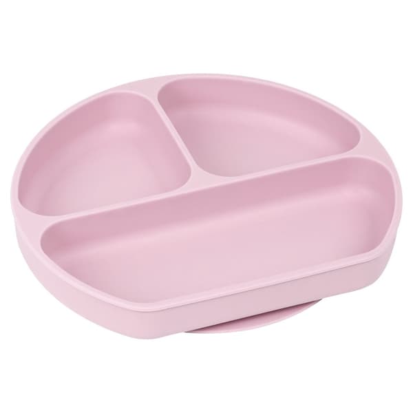 Silikonplatta med sugkopp Safta Silikon 20,5 x 2,5 x 18 cm Sugkopp Rosa