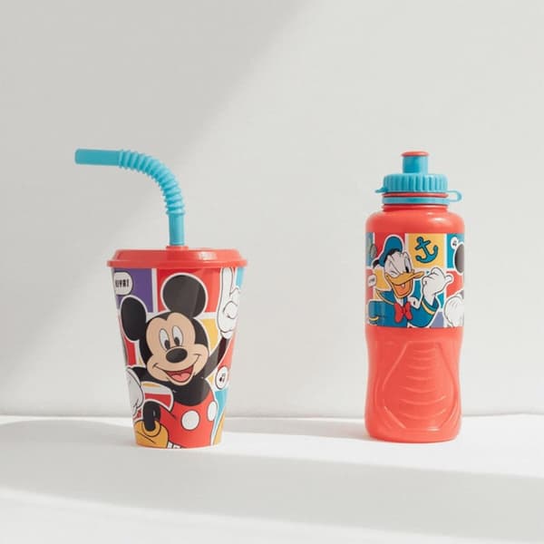 Muggen med Sugrör Mickey Mouse CZ11364 430 ml