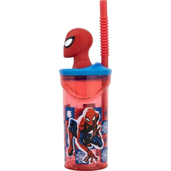Muggen med Sugrör Spider-Man CZ11338 3D