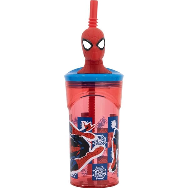 Muggen med Sugrör Spider-Man CZ11338 3D