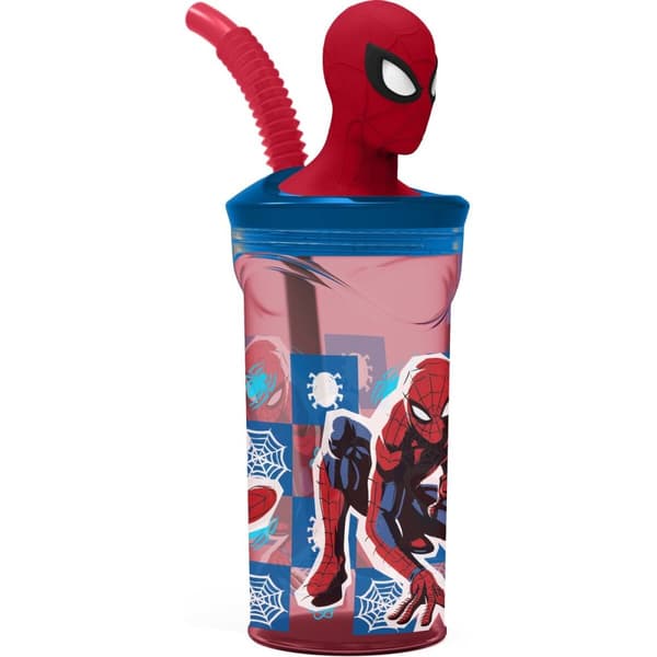 Muggen med Sugrör Spider-Man CZ11338 3D