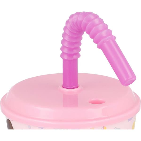 Glasset med Sugerør Disney Princess CZ11362 430 ml