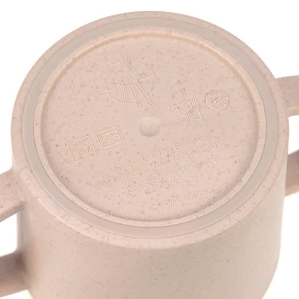 Lässig Uni babyinlärningskopp - Rosa - 150 ml - Med lock och handtag