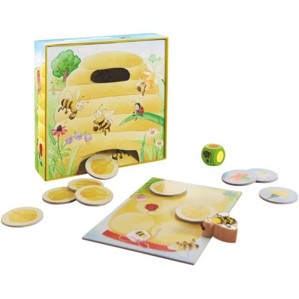HABA samarbetsspel - Mina första spel - Abella the bee - Lär dig färger - 2 år och uppåt