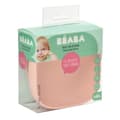 Miniatyrbild 3 av 4: BEABA sugskål i silikon - Rosa - För bebisar från 6 månader och uppåt - Halkfri och ergonomisk