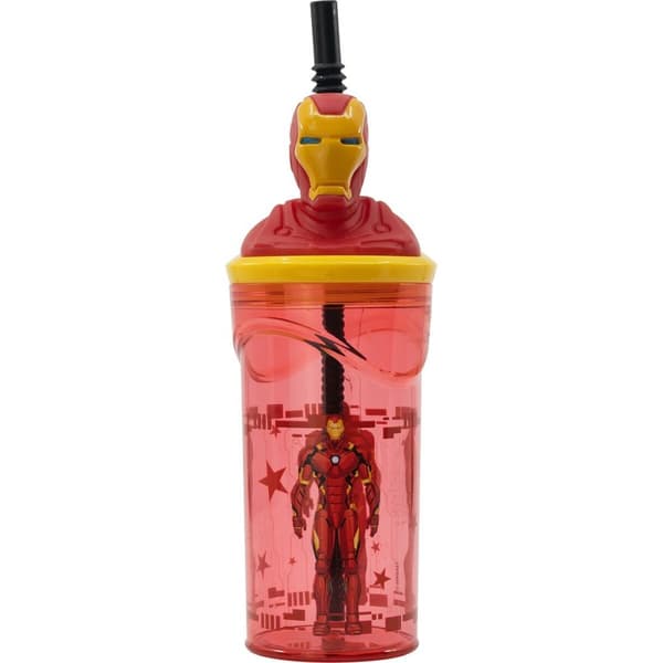 Mukin Pillillä The Avengers Iron Man Punainen 3D