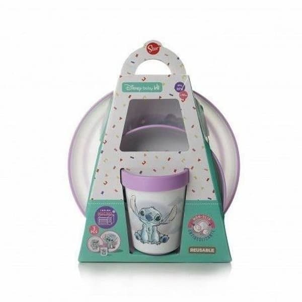 Astiasetti Disney Melamiini 3 Kappaletta (2 osaa)