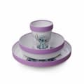 Miniatyrbilde 3 av 6: Servisesett Disney Melamin 3 Deler (2 enheter)
