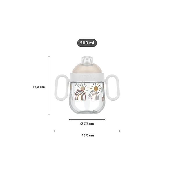 Gobelet med anti-översvämning Mio 200 ml Little Farm