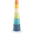 Miniatyrbild 2 av 2: 1:a ålderns leksak - Smoby - Tower of 6 Little Smoby Gröna koppar att stapla - Vit - Plast - Blandat