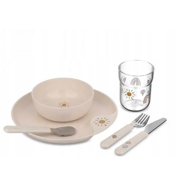 Tasse med näsa - mugg - läromedel glas Mepal BARNGLAS MED SUGRÖR MIO 250ML FAIRY GARDEN 108023065406