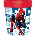 Miniatyrbild 1 av 4: Tataway Plastikkopp i rød Marvel Spiderman for barn 260 ml med skridsikker bunn