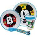 Miniatyrbillede 4 af 6: Sæt med spiseting til børn Mickey Mouse CZ11306 Plastik (5 Dele)