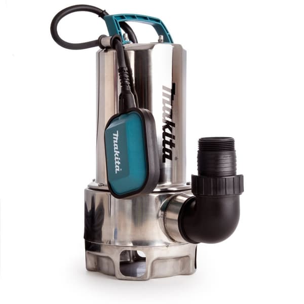 Makita PF1110 sähköinen uppopumppu musta, Sininen, Kromi