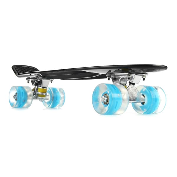 Enkeeo Kids Youths 22" Penny Style Skateboard Long Board Plast Stakeboard Present