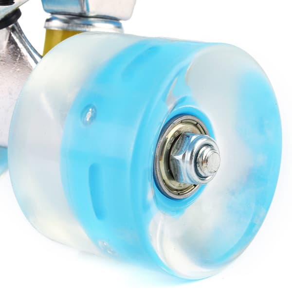 Enkeeo Kids Youths 22" Penny Style Skateboard Long Board Plast Stakeboard Present