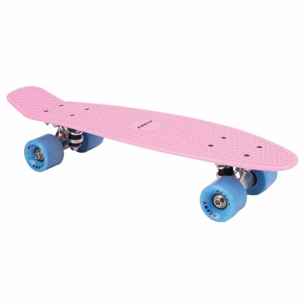 Alert Skateboard 55 cm Rosa/Blå