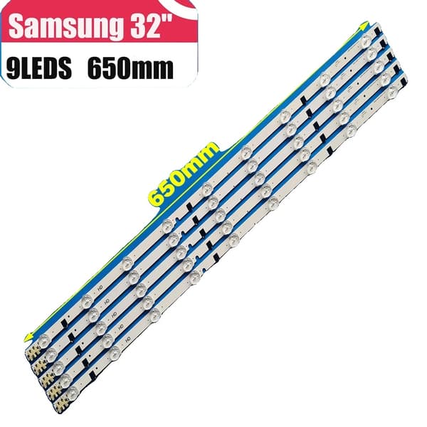 LED-tanko, yhteensopiva ue32f4000aw:n ja ue32f5000ak:n kanssa, D2GE-320SC0-R3 2013 svs32h., Alumiinialusta, 25 kpl 5 televisiolle
