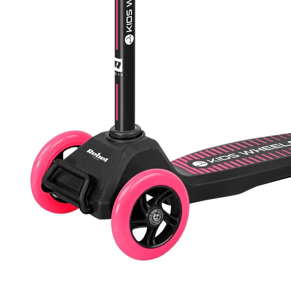REBEL KIDS WHEELS PINK trehjulet scooter