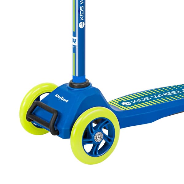 REBEL KIDS WHEELS GUL trehjulet scooter