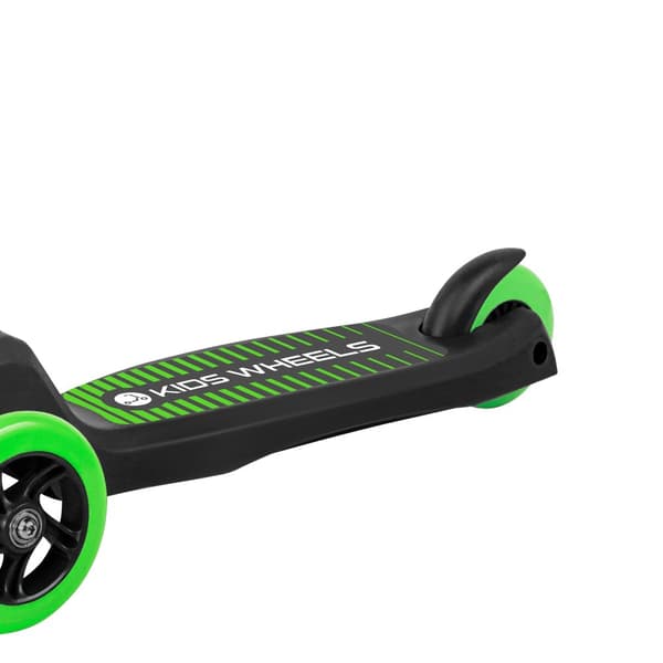 Trehjulig skoter REBEL KIDS WHEELS GRÖN