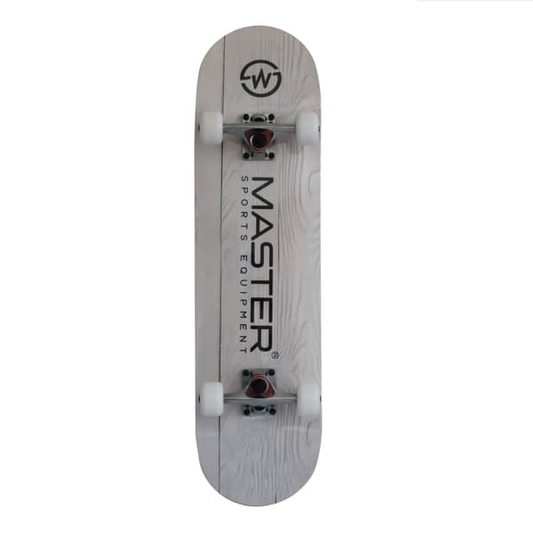 MASTER Experience Board Classic Skateboard - Vit trä