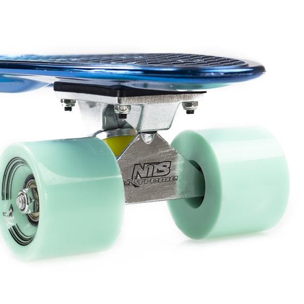 PNB01 BLÅ ELEKTROSTIL PENNYBOARD SKATEBOARD NILS EXTREME
