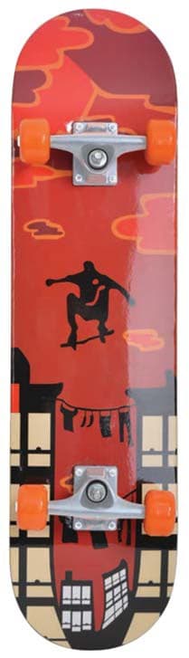 Schildkröt Funsports Kicker 31 Skateboard (klassinen) Vaahterapuu Monivärinen 510602