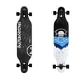 Miniatyrbild 1 av 4: LONGBOARD NILS EXTREME SKULL WOOD SKATE
