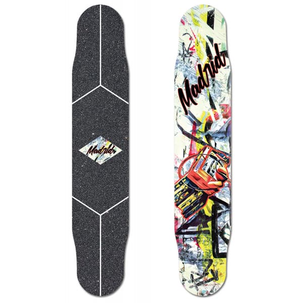 MADRID GLASSFIBER STÅL 46 " WALKMAN LONGBOARD DEKK