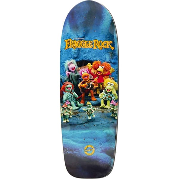 MADRID FRAGGLE ROCK ROCK PÅ MARTY 29,25" OLD SCHOOL SKATEBOARD DECK
