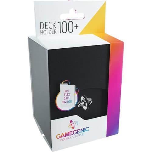 Gamegenic Deck Holder Deck Box (rymmer 100 ärmar) - Svart