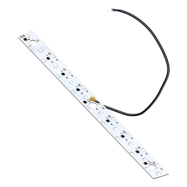 LED Light Bar - MINIMOTORS - Dualtron X/X2 - Installation på vänster däck - Svart - Exteriör
