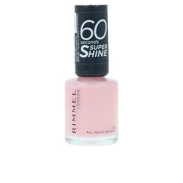 Nagellack - RIMMEL - 60 SEKUNDER N. 722 - Super glans - 8 ml - Blandat