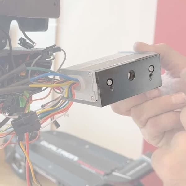 Platta för Dualtron Mini Kylfläns Minimotors Svart