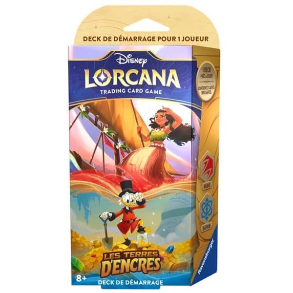 Deck Lorcana S3 startpaket - Moana och Scrooge - Lorcana - Kön: Blandat - Publiktyp: Barn