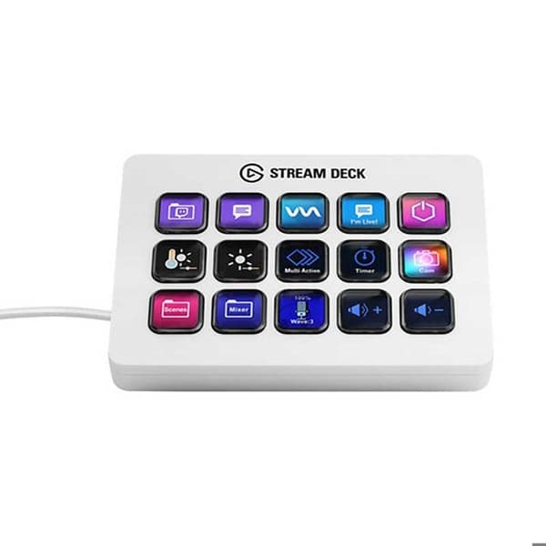 Elgato Stream Deck MK.2 Vit Vit