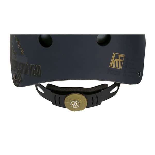 Krf Hjelm Destructor Sort,Grå 50-54 cm