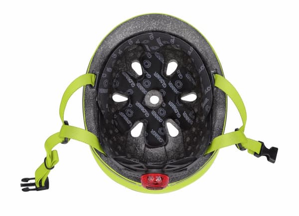 Globber | Lime green | Helmet Go Up Lights, XXS/XS (45-51 cm)
