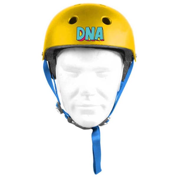 Dna Hjelm Matte Eps Gul L