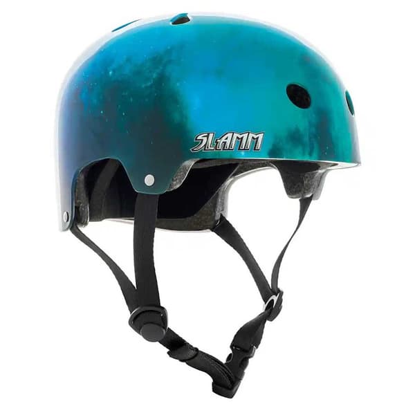 Slamm Scooters Kypärä Logo Sininen 49-52 cm
