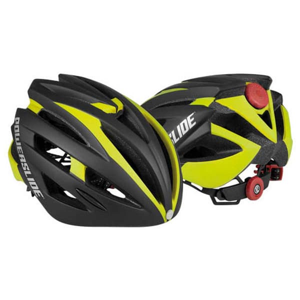 Powerslide Hjälm Race Attack Gul,Svart 50-54 cm