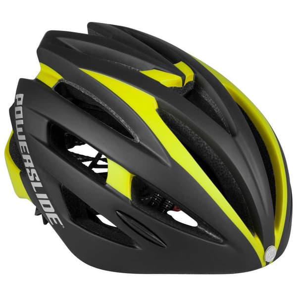 Powerslide Hjälm Race Attack Gul,Svart 50-54 cm
