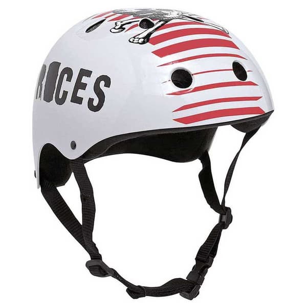 Roces Hjelm Skull 800 Agressive Hvid M