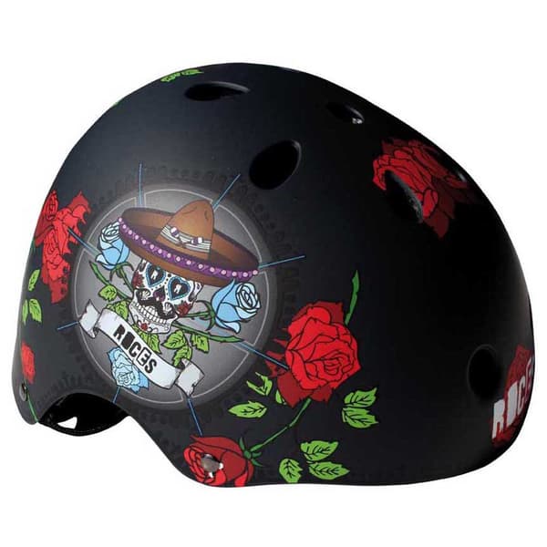 Roces Hjelm Calavera Sort M