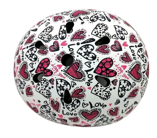 Kiddimoto - Love Small barnhjälm